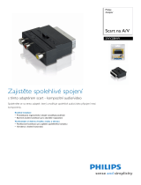 Philips SWV2084W/10 Product Datasheet