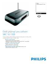 Philips SBCVL1205/00 Product Datasheet