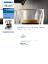 Saeco HD8327/09 Product Datasheet