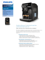 Philips EP2221/40 Product Datasheet