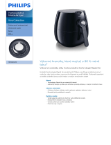 Philips HD9220/20 Product Datasheet