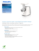 Philips HR2709/20 Product Datasheet