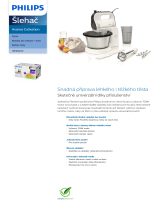 Philips HR1593/00 Product Datasheet
