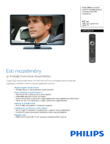 Philips 42PFL8654H/12 Product Datasheet