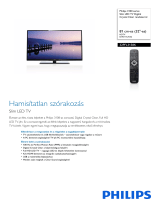 Philips 32PFL3158K/12 Product Datasheet