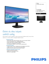 Philips 243V7QSB/00 Product Datasheet