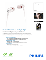 Philips SHE8000WT/10 Product Datasheet