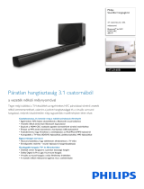 Philips HTL3160B/12 Product Datasheet