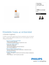 Philips CD2851B/HR Product Datasheet