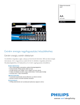 Philips LR6EP10X/10 Product Datasheet
