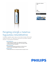 Philips LR6E12B/10 Product Datasheet