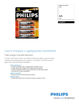 Philips LR6PB4C/10 Product Datasheet