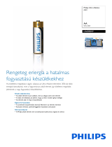 Philips LR6E8BHP/10 Product Datasheet