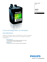 Philips 4R25/01S Product Datasheet