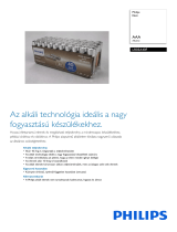 Philips LR03A40F/10 Product Datasheet