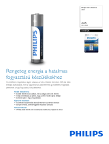 Philips LR03E2B/10 Product Datasheet
