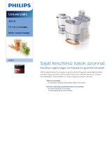 Philips HR1840/55 Product Datasheet