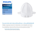 Philips HR3924/01 Product Datasheet