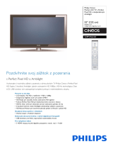 Philips 52PFL9632D/10 Product Datasheet