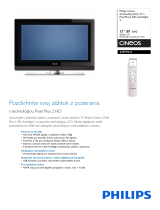 Philips 32PF9541/10 Product Datasheet