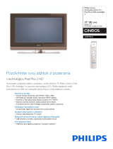 Philips 32PF9551/10 Product Datasheet
