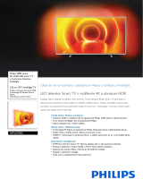 Philips 50PUS7855/12 Product Datasheet