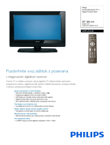 Philips 26PFL3512D/12 Product Datasheet