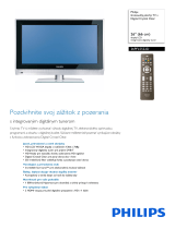 Philips 26PFL5522D/12 Product Datasheet