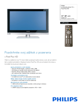 Philips 32PFL5322/10 Product Datasheet