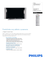 Philips 26PF5321/12 Product Datasheet