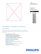 Philips 37PF3321/10 Product Datasheet