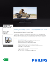 Philips 22PFK4209/12 Product Datasheet