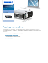 Philips PPX2055/EU Product Datasheet