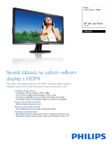 Philips 244E2SB/00 Product Datasheet