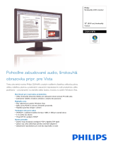 Philips 220AW8FB/00 Product Datasheet