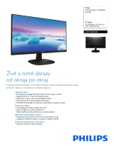 Philips 223V7QHAB/00 Product Datasheet