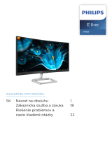 Philips 248E9QHSB/01 Používateľská príručka