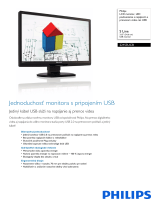 Philips 221S3UCB/00 Product Datasheet