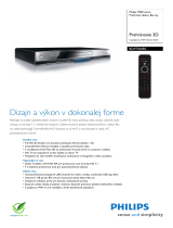 Philips BDP7500B2/12 Product Datasheet