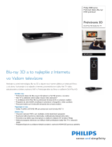 Philips BDP5200/12 Product Datasheet