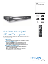 Philips DVDR3480/58 Product Datasheet