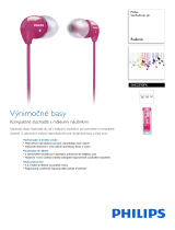 Philips SHE3590PK/10 Product Datasheet