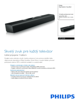 Philips HTL2100/12 Product Datasheet