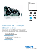 Philips FWM352/12 Product Datasheet
