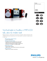 Philips MCM190/22 Product Datasheet