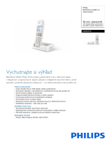 Philips D2551W/05 Product Datasheet