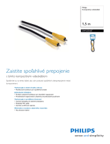 Philips SWV2510T/10 Product Datasheet