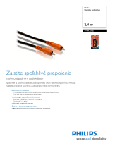 Philips SWV2566/10 Product Datasheet