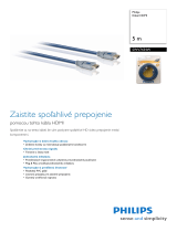 Philips SWV7434W/10 Product Datasheet