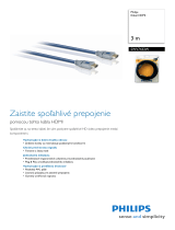 Philips SWV7433W/10 Product Datasheet